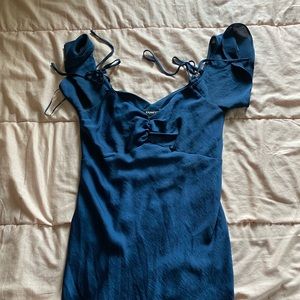 Express off the shoulder midi dress